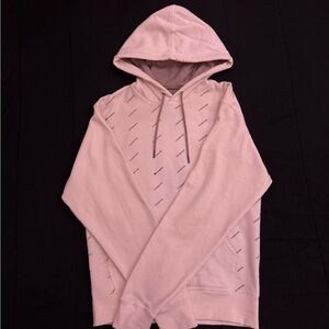 Champion Pink Sweatshirt Hoodie Casual Fit